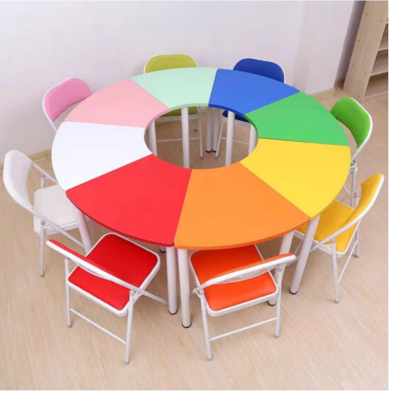 首指(SZ)八边形组合课桌椅/ZH-KZ32