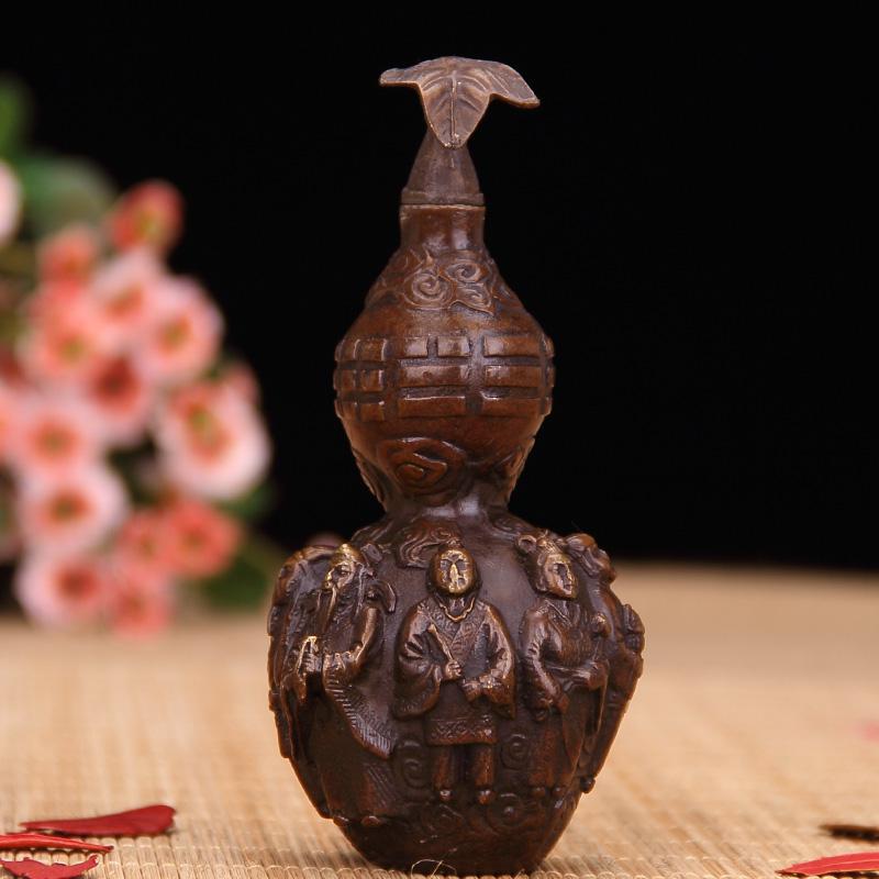 美帮汇八仙葫芦 铜葫芦 铜摆件 大号高清大图