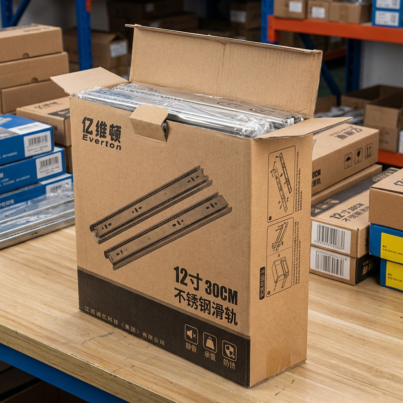 亿维顿 不锈钢滑轨 12寸 30CM/个高清大图