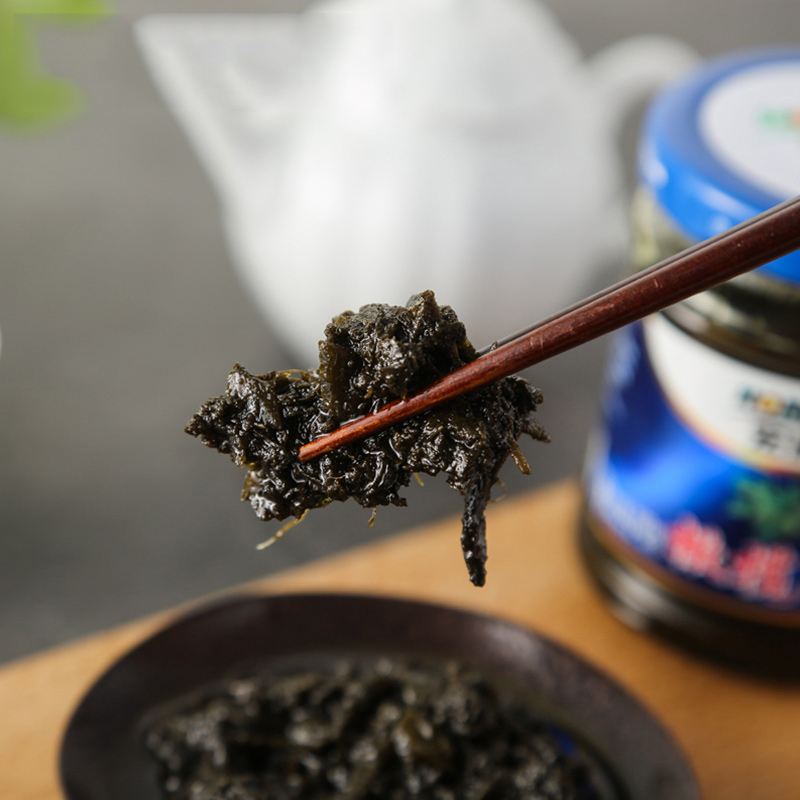 宏绿(HONGLU)橄榄菜160g 蔬菜类 早餐方便面泡面速食榨菜咸菜下饭菜调味料罐头 潮汕特产