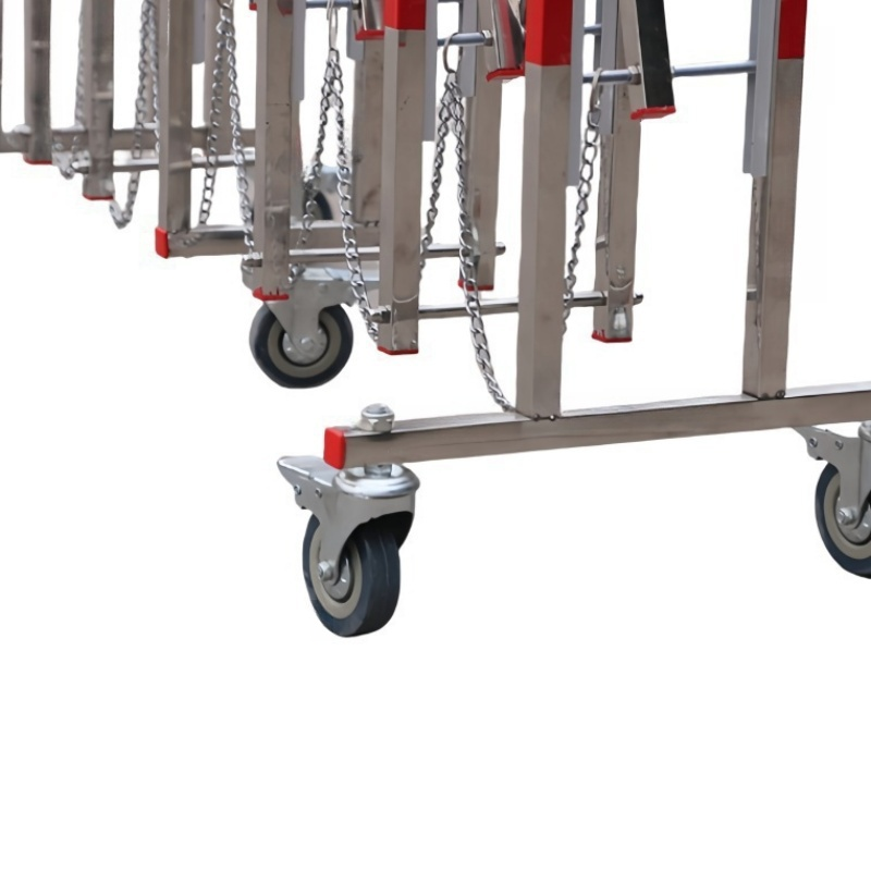 鑫龙都不锈钢伸缩围栏高清大图