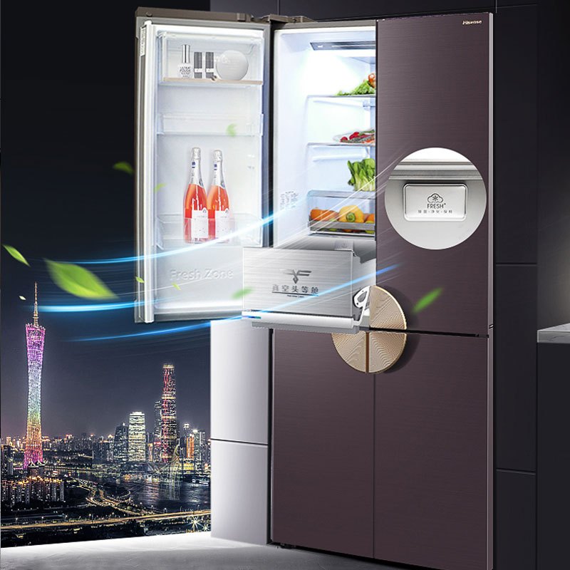 海信(Hisense)璀璨系列563升冰箱BCD-563WTDGVBPIVC1邀月对影