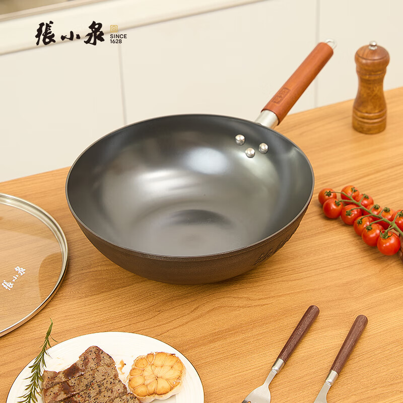 张小泉 古法铸铁锅30CM C32750100高清大图