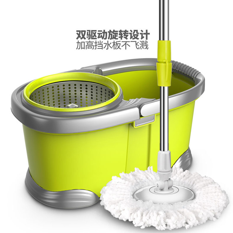 边碧 大号双驱动旋转拖把桶自动甩干脱水墩布 JH