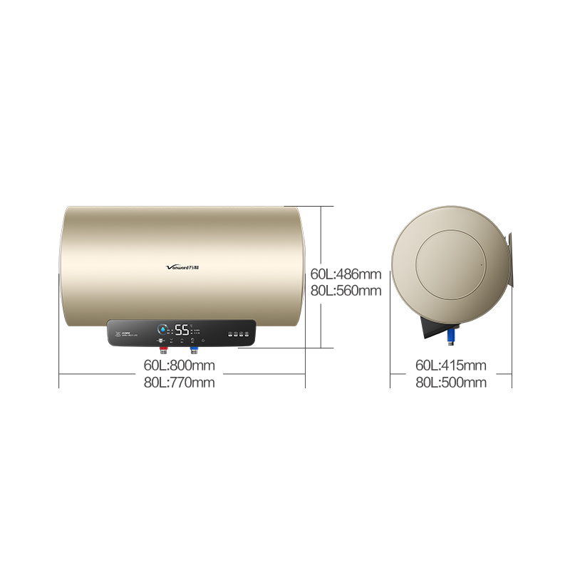 万和(Vanward) 60升电热水器E60-MC3 储水式电热 出水断电六倍增容 双防护盾多维安防双防护高清大图