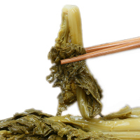 【中华特色】遵义馆 万蕊无盐酸菜酱菜500g袋装 贵州特产酸菜鱼配料凉拌小菜 老坛青菜泡菜 西南
