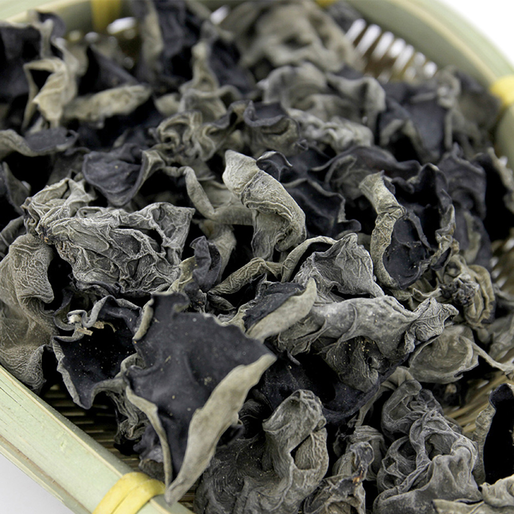 艾谷黑木耳250g山珍味大袋装高清大图