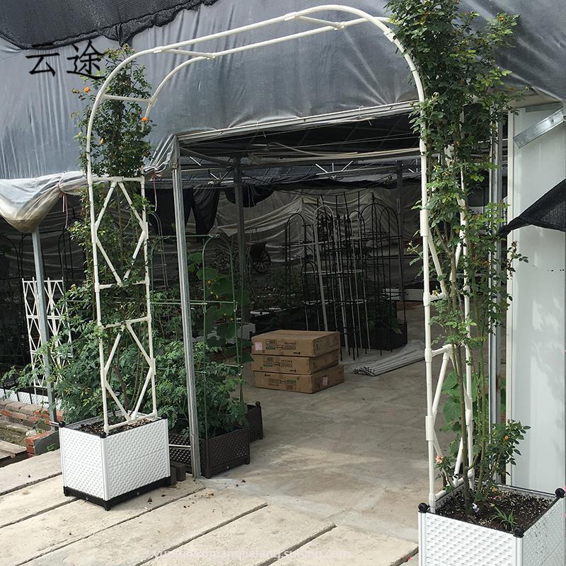 肃音花架菱形拱门0305 户外拱花架爬藤架花园庭院月季支架欧月攀爬架花支撑架装饰拱定制 价格图片品牌报价 苏宁易购云途家装建材专营店