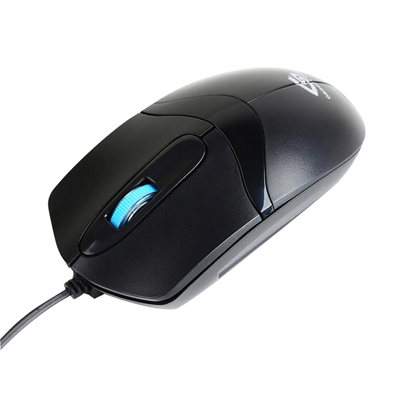 魔蝎手(mogegame)M900PLUS USB有线鼠标 办公鼠标 内置配重铁 笔记本台式办公家用鼠标 黑