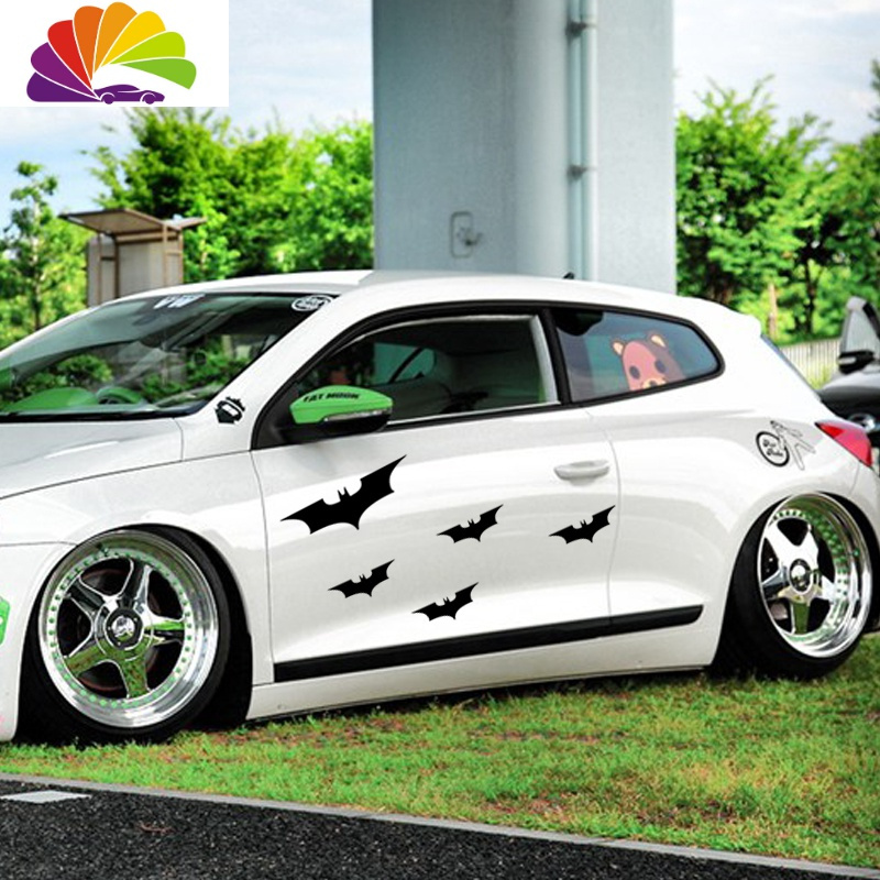 舒适主义汽车贴纸车身装饰个性贴纸刮痕创意车头前后保险杠汽车划痕