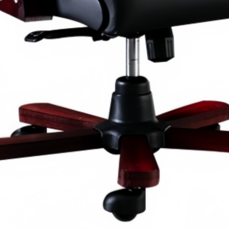 豫龙都 老板椅 黑色把高清大图