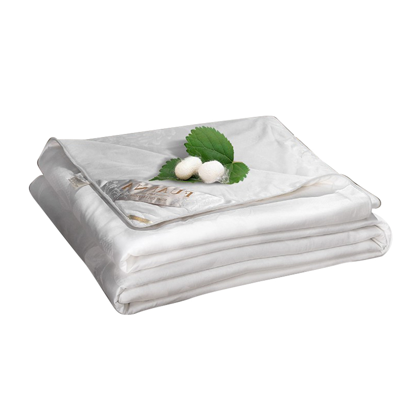 富安娜家纺蚕丝被空调被夏被蚕丝夏凉被子230229cm