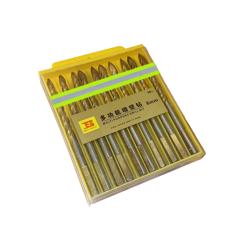 波斯(BOSI) 荧光系列多功能墙壁钻 8mm/10支 盒高清大图