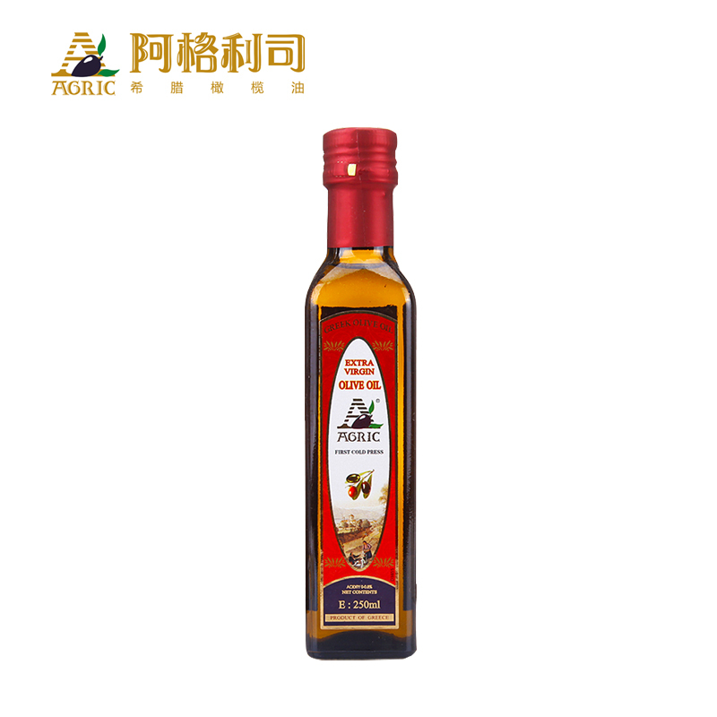 希腊进口阿格利司AGRIC特级初榨橄榄油250ml烘焙烧烤凉拌食用油