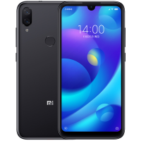 【赠送钢化膜+手机壳】小米(MI) 小米Play 流光渐变AI双摄 全网通版 6GB+128GB 黑色 移动联通电信4G手机 双卡双待 全面屏拍照游戏智能手机