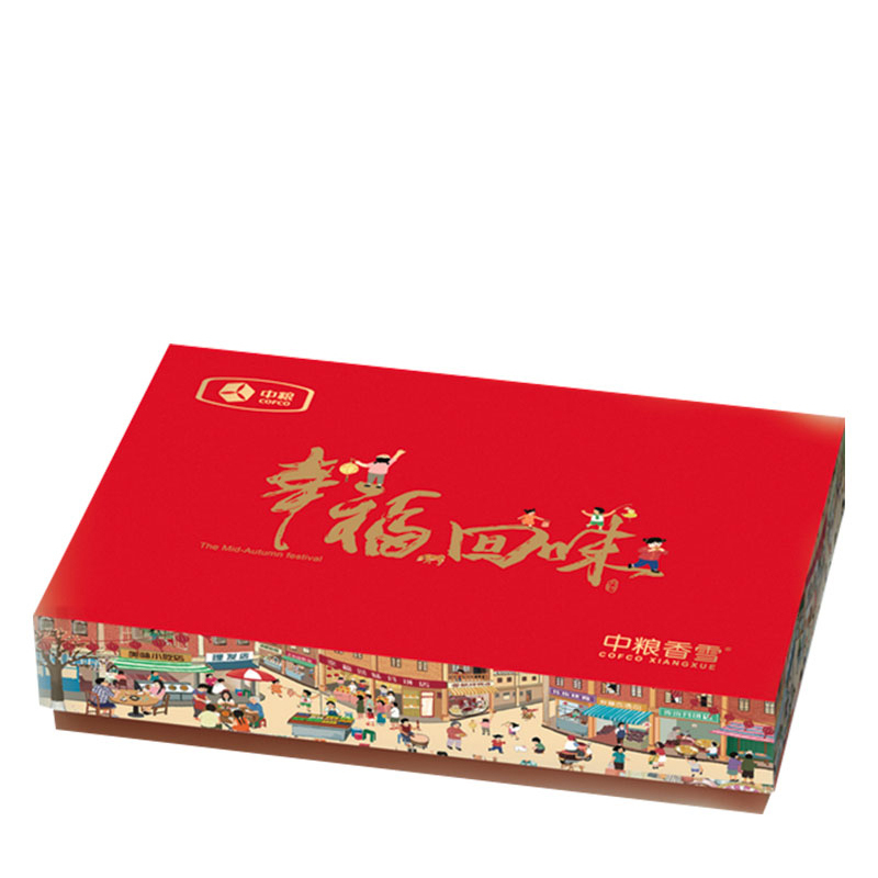 中粮 香雪幸福回味月饼礼盒450g-