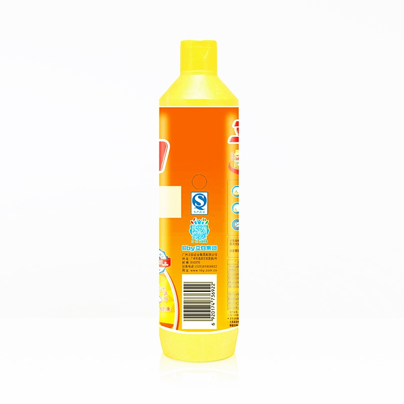 立白 新金桔洗洁精 不伤手食品用蔬果净 408g/瓶 28瓶/箱(单位:箱)