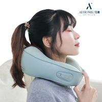 艾迦(AI-HOME)6D按摩头AI-ST320颈部按摩仪智能语音播报温感热敷定时按摩正反转揉捏低分贝运行按摩器