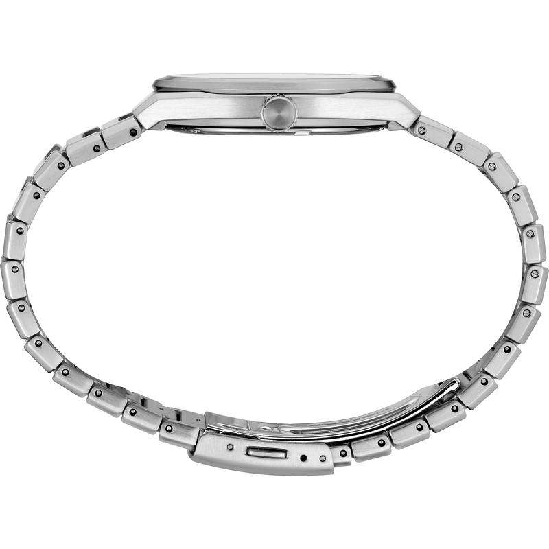 SEIKO/精工 essentials系列时尚商务手表经典蓝盘不锈钢防水石英表高清大图