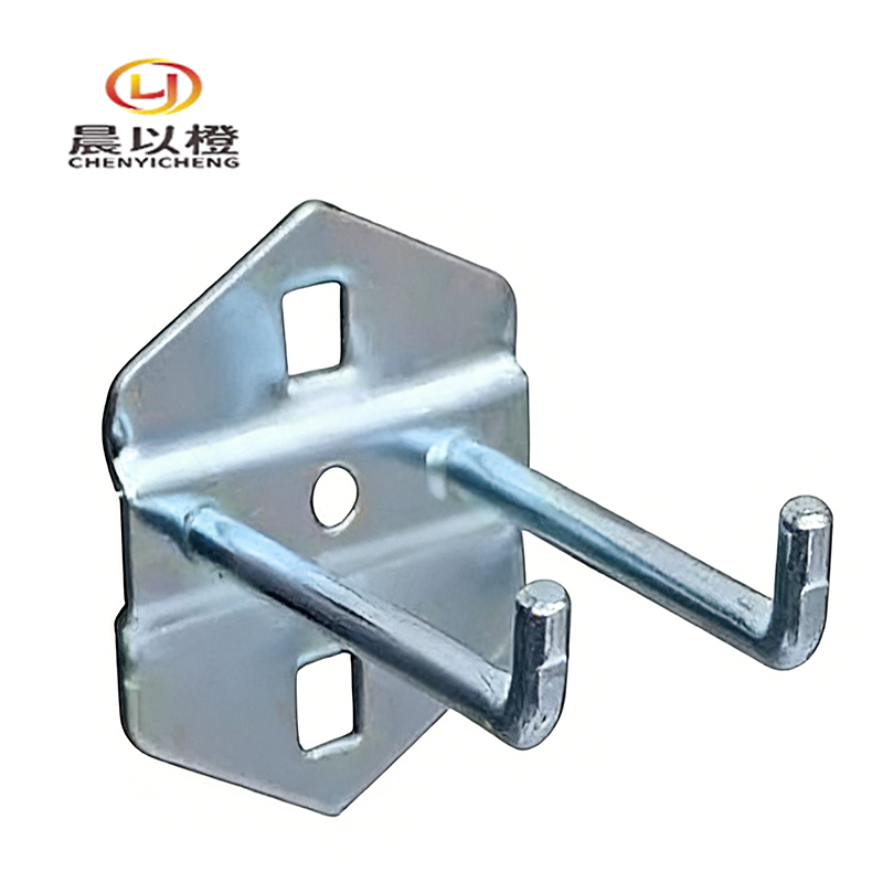 晨以橙 方孔洞洞板工具挂钩 双直75mm 个