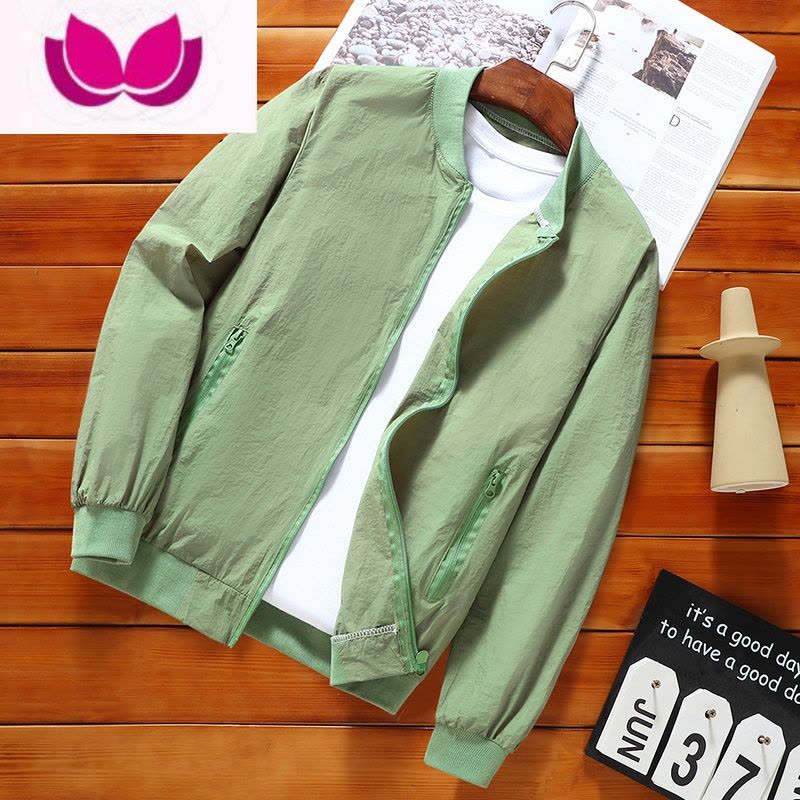 七斓冰丝衣男士夏季新款轻薄透气夹克外套皮肤风衣防紫外线服图片