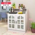 餐边柜现代简约客厅茶水柜微波炉碗柜橱房储物柜烤箱收纳柜子欧式_50_146