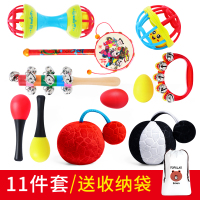 婴儿玩具0一1岁益智早教3新生儿手摇铃6宝宝三个月抓握训练小沙锤