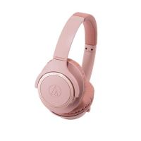 铁三角(Audio Technica)ATH-SR30BT(粉红色) 重低音蓝牙无线头戴式耳机