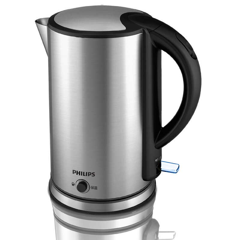 飞利浦(Philips)HD9316/03 电热水壶 304不锈钢 保温功能烧水壶 1.7L电水壶 单台价格