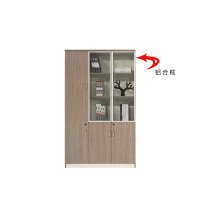 钜晟办公家具板式三门文件柜书柜21F301L