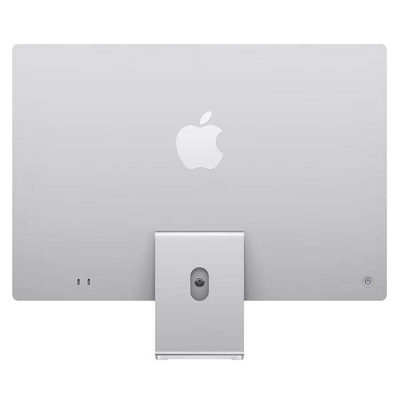Apple/苹果AI电脑/2024款 iMac 24英寸银色4.5K屏 M4(10+10核) 16G 256G一体式电脑 MWUU3CH/A