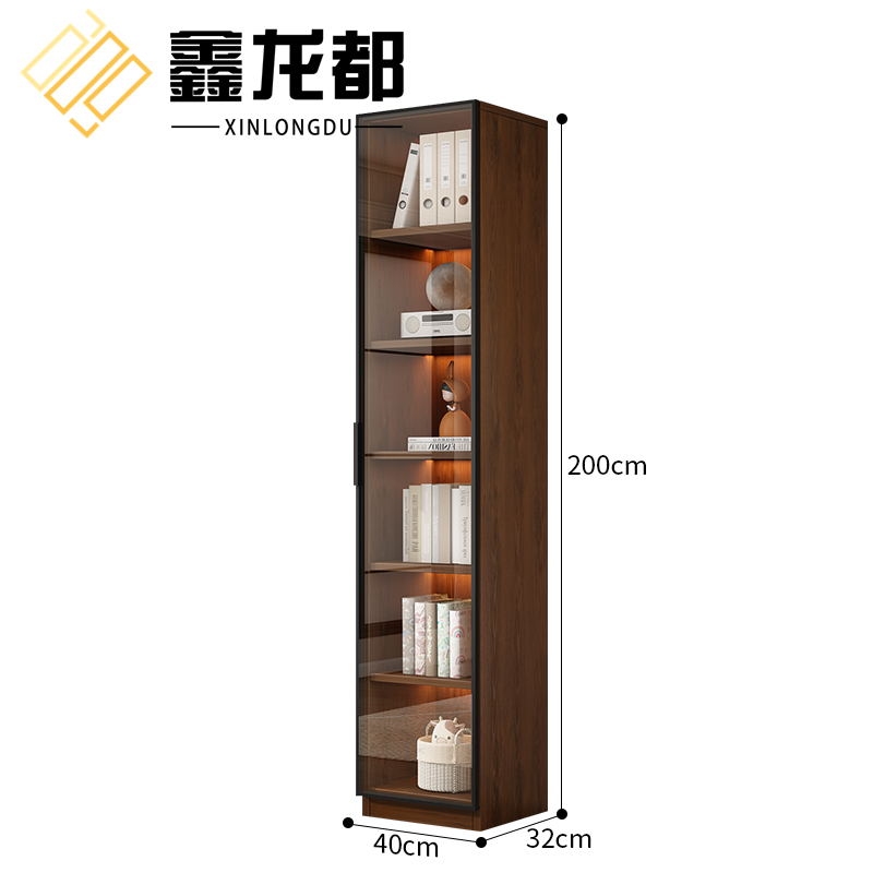 鑫龙都 书柜40*32*200cm 台
