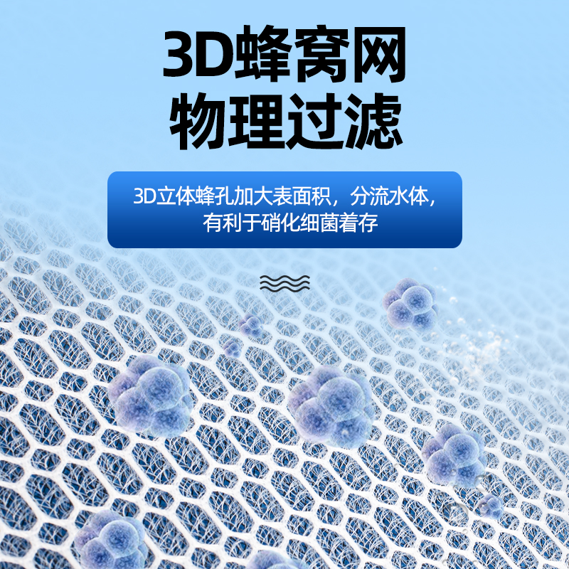 鱼缸过滤棉水族箱过滤材料器加厚高密度生化棉超净水洗不烂藤棉高清大图