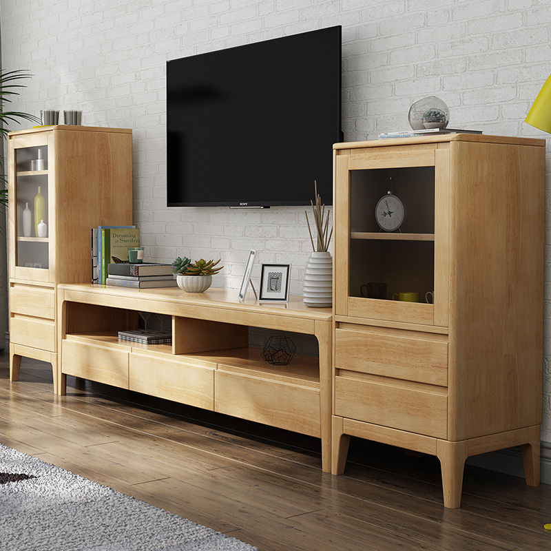 榭邦xb1271办公家具实木电视柜不含左右储物柜