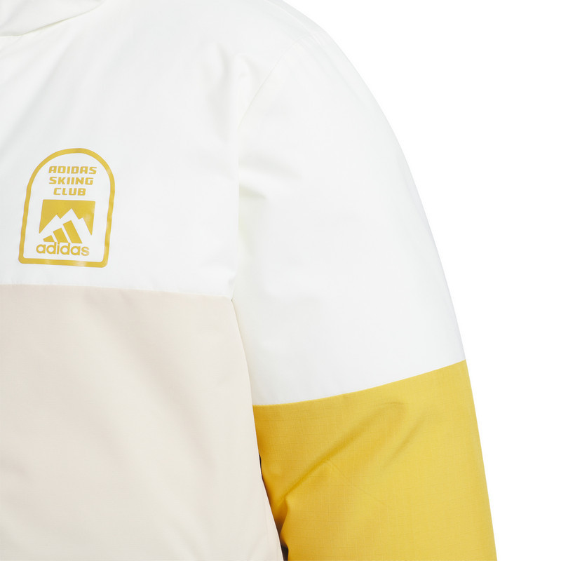 Adidas 阿迪达斯冬季新款连帽大童保暖运动羽绒服 IN5210