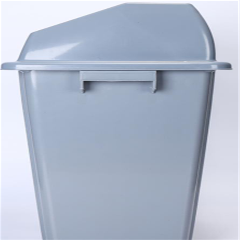 翻盖垃圾桶 中号绿色 42L
