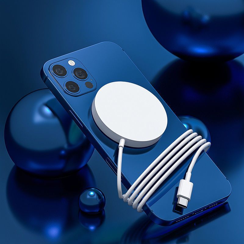 大功率无线充电器magsafe充电头iphone磁吸快充华为苹果12通用15w 快