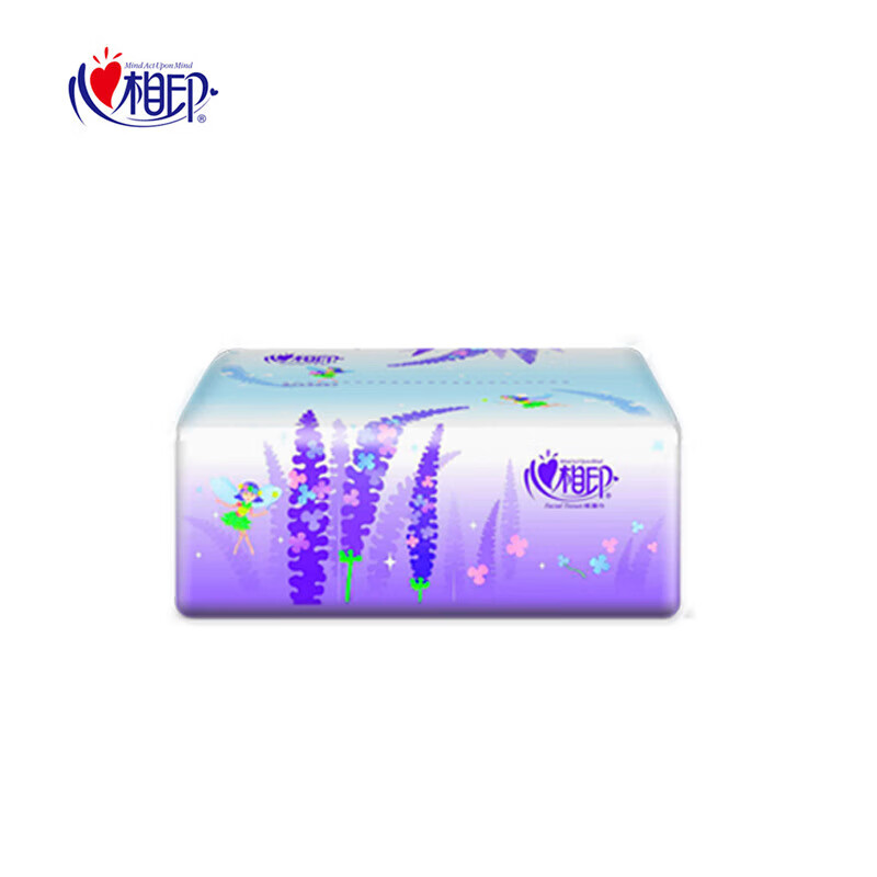 商用(薰衣草)三层塑装纸面巾(60包)DT100(箱装)高清大图