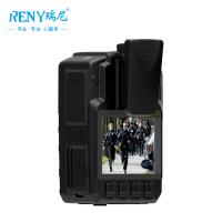 瑞尼RN-A9新款4G 防爆交警执法记录仪64G实时回传集群对讲机WIFI高清夜视2.0寸屏执勤执法仪黑色