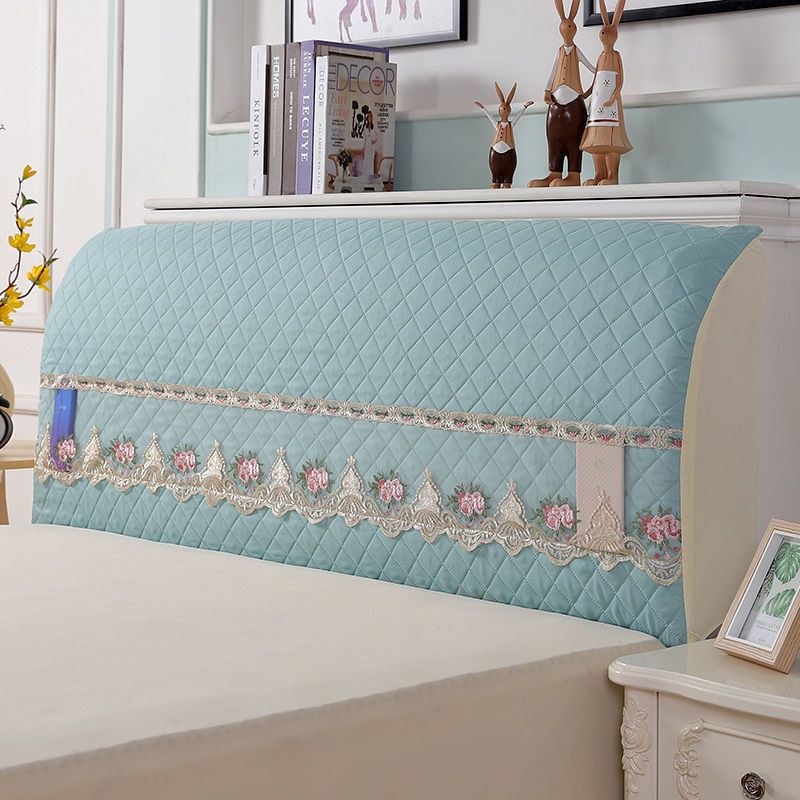 床头罩床头套防尘罩1.5m床1.8m现代简约2m软包加厚夹棉欧式保护套