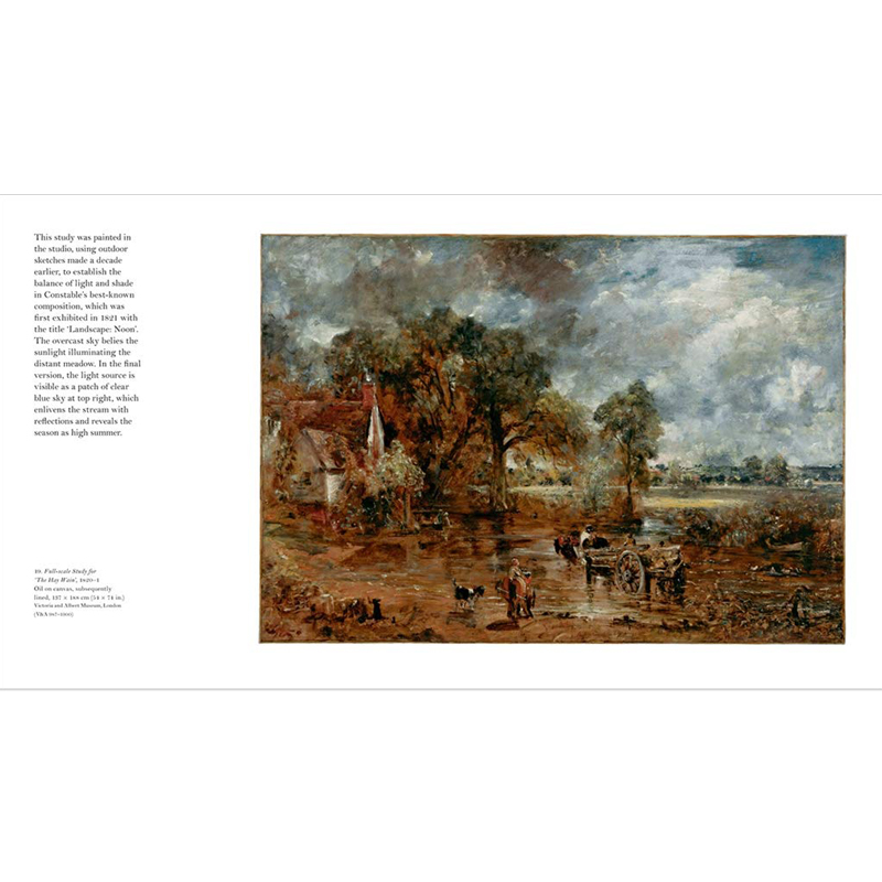 [正版]康斯太勃尔的天空 英文原版 Constable’s Skies 艺术画册 精装 自然主义风景画 约翰康斯太勃尔高清大图