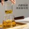 [加厚耐高温]550ml 茗香壶 侧把煮茶壶玻璃加厚耐高温木把过滤煮茶器单壶电陶炉烧水茶具套装