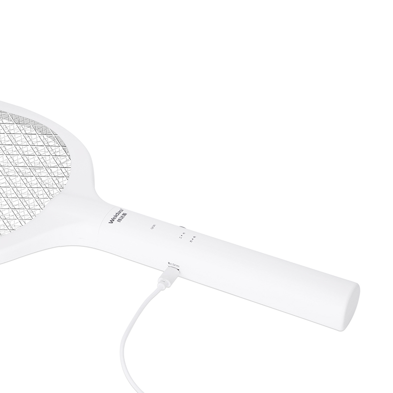 纬达斯979GB电蚊拍充电式带底座室内家用灭蚊器紫光诱蚊灭蚊灯强力蚊拍二合一经典款[紫光灯+收纳底座]高清大图