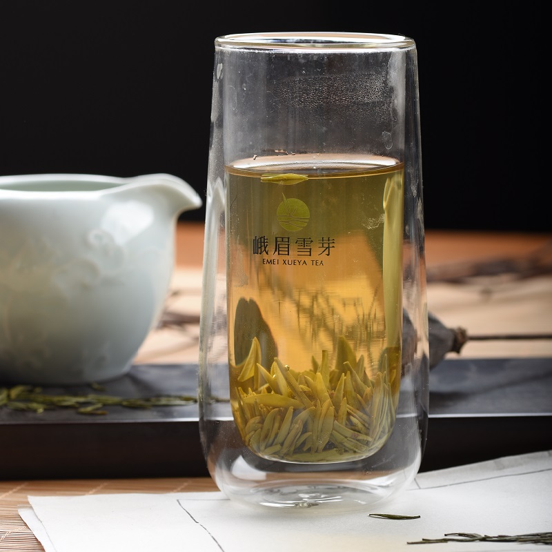 2025新茶峨眉雪芽 雀舌100克 绿茶茶叶春茶自饮罐装四川高清大图