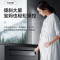 美的(Midea)10套全自动家用洗碗机 光触媒热风烘干消毒 嵌入式台式刷碗机智能 NS10 黑色 厨房