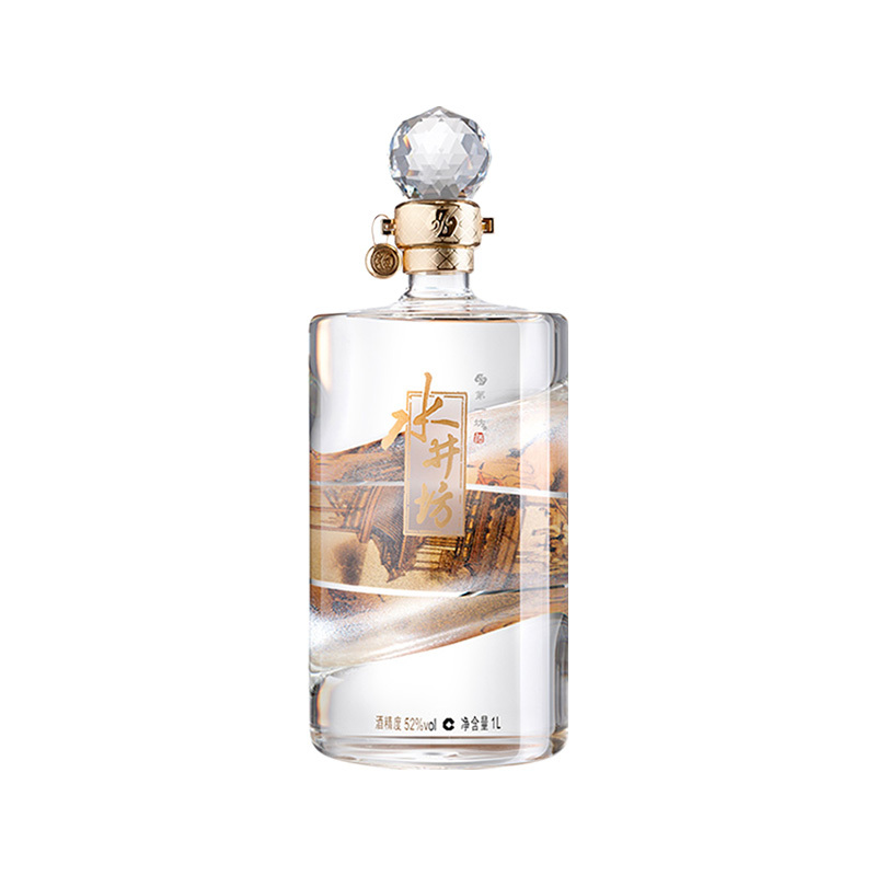 水井坊酒 画卷装1000ml*4 52度 浓香型白酒 整箱装