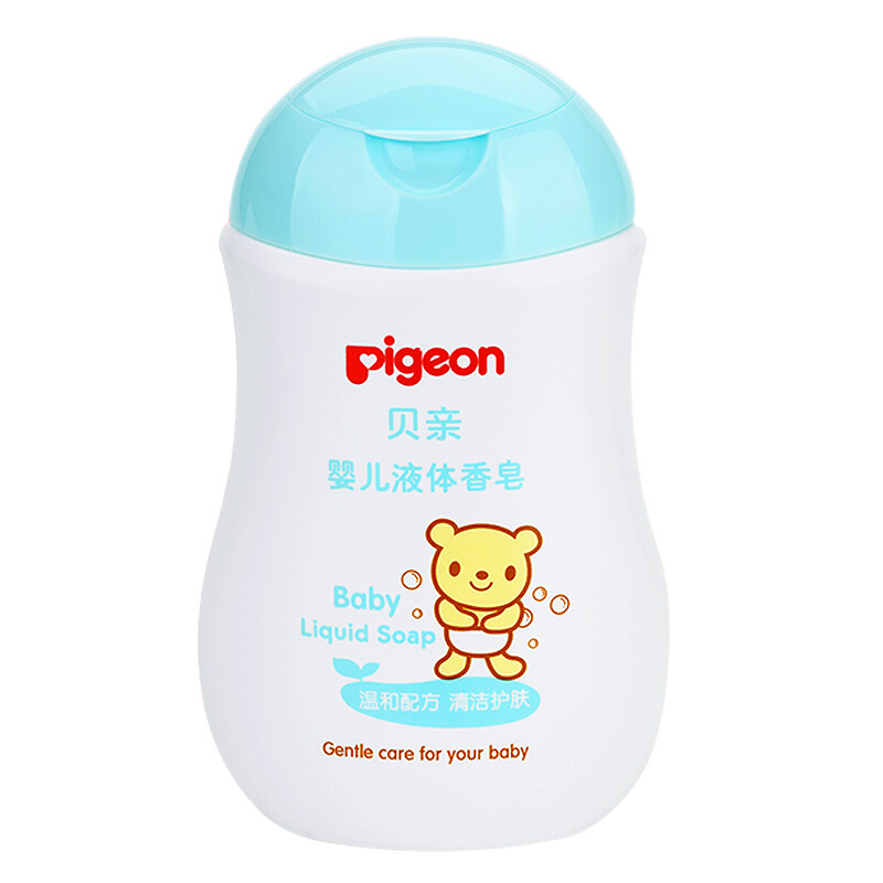 贝亲(Pigeon)婴儿液体香皂宝宝洁肤100ml儿童 IA120