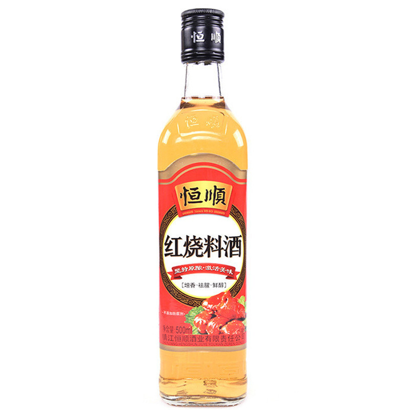 [苏宁超市]恒顺红烧料酒500ml 红烧料酒 炒菜 去腥解膻 腌制 香味浓郁