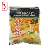 金味麦片原味600g袋装营养燕麦早餐即食冲饮品含糖冲调宵夜下午茶办公室休闲