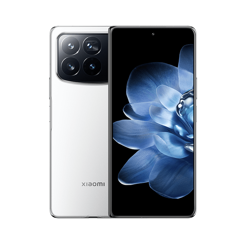 小米(mi)MIX Fold 4 小米龙骨转轴2.0 徕卡光学全焦段四摄 12GB+256GB 白色 5G AI折叠手机 小米汽车互联